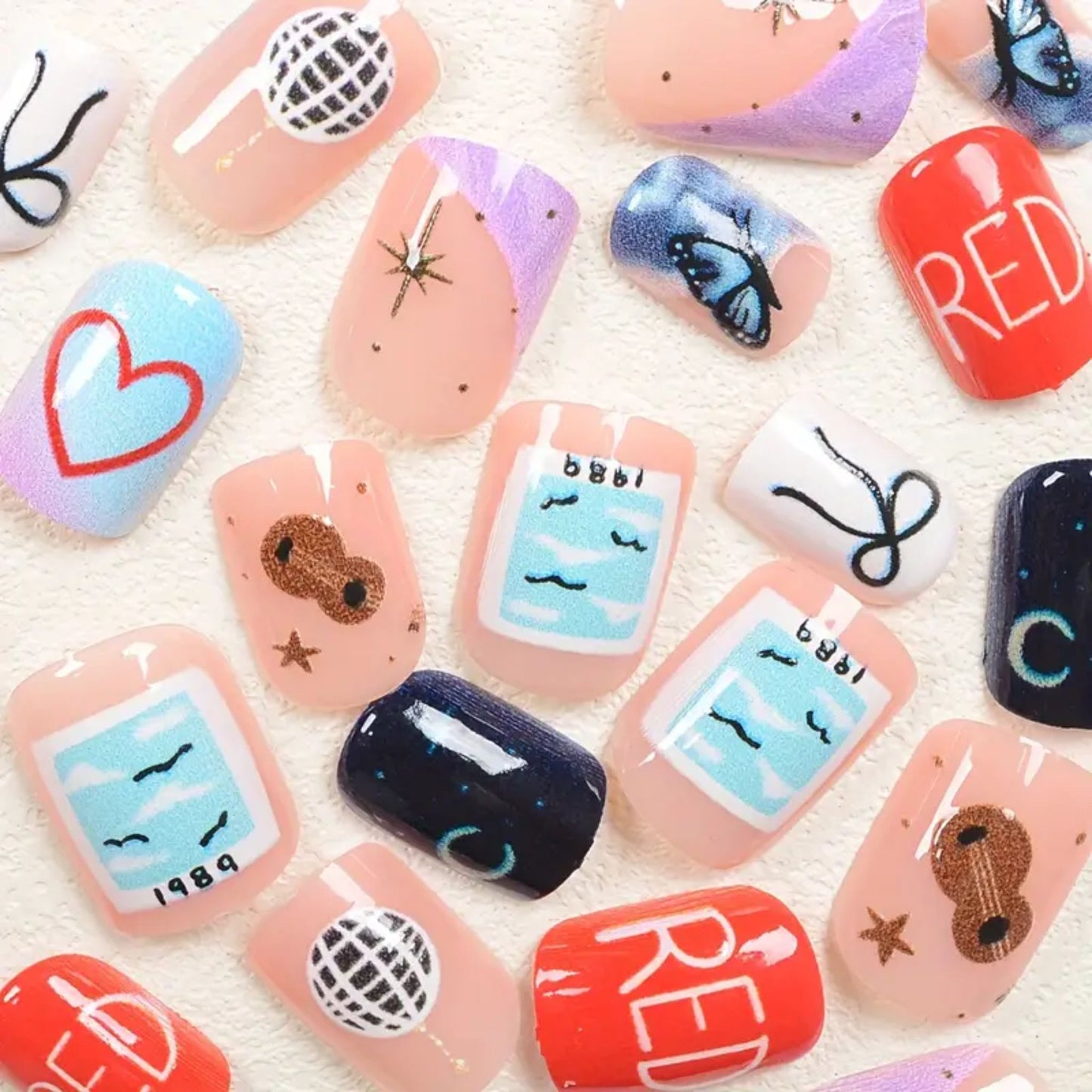 Taylor Swift Manicure Press On Nail Set