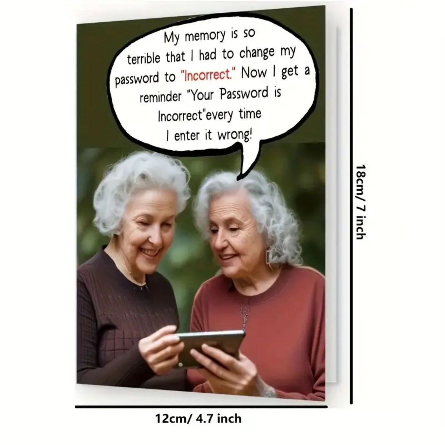 Terrible Memory Greeting Card
