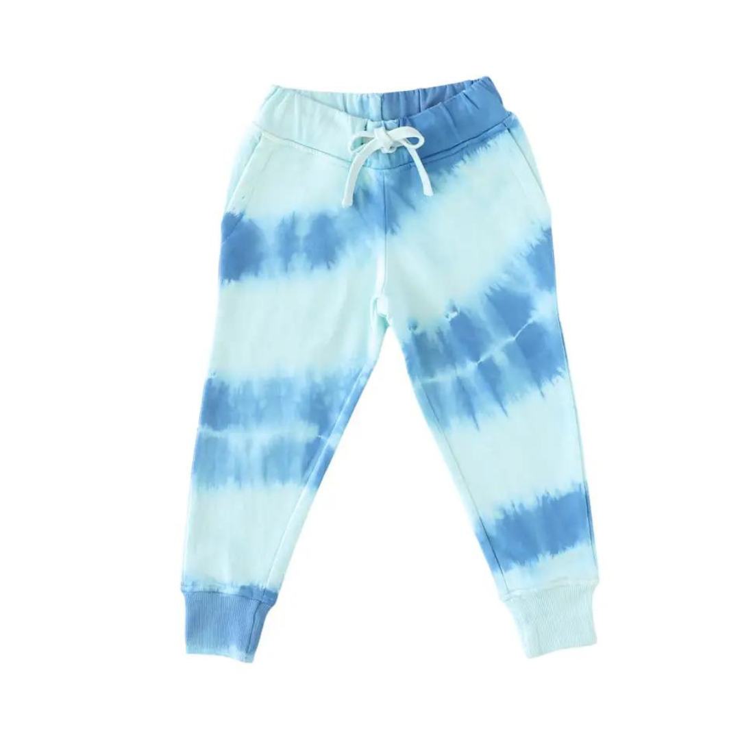 Unisex Joggers - Blue Tie Dye