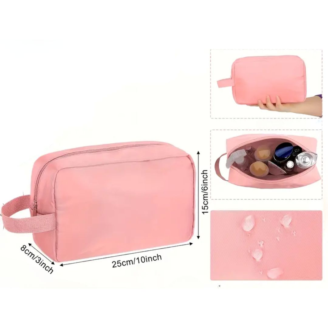 Vibrant Zippered Travel Bag
