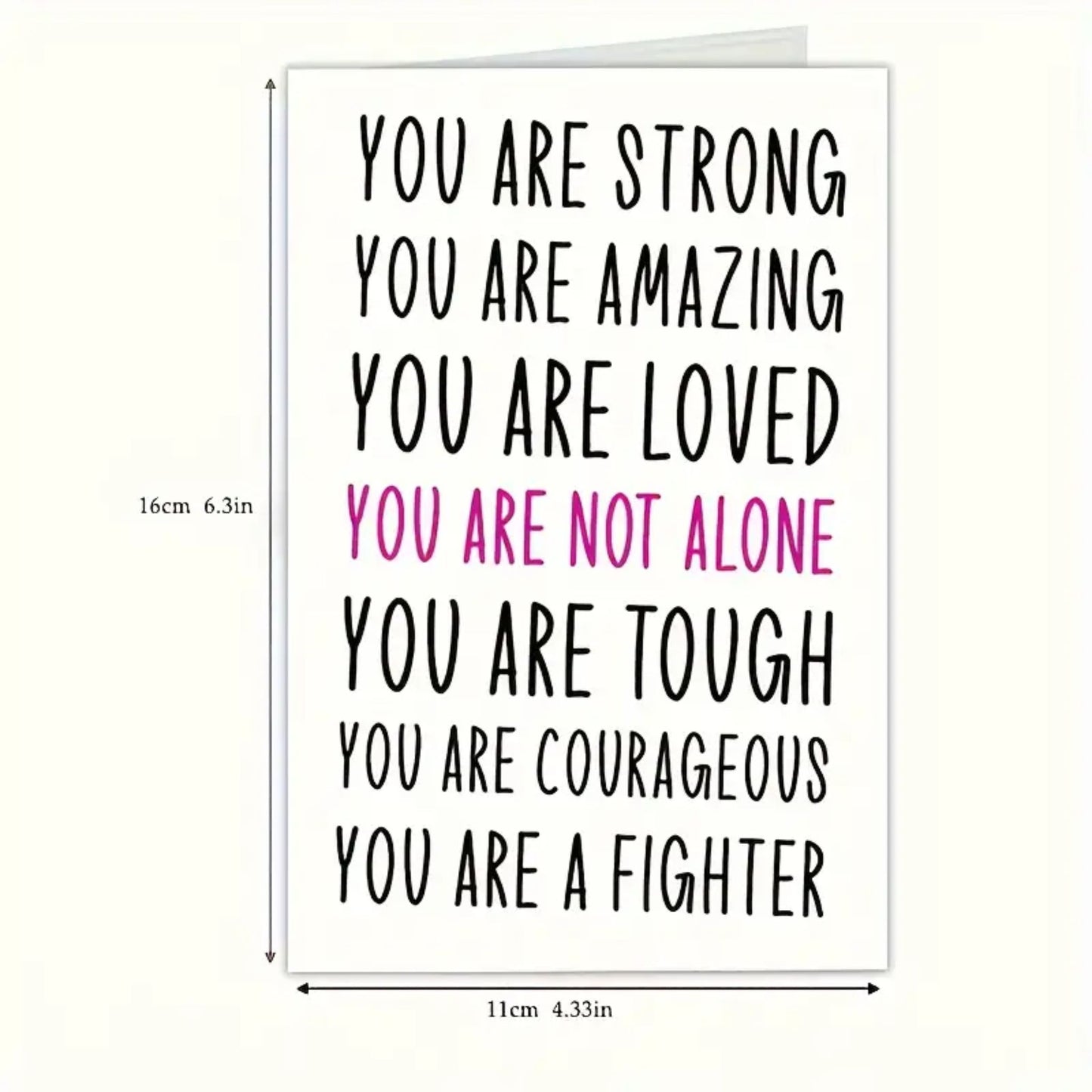 You are not Alone Greeting Card