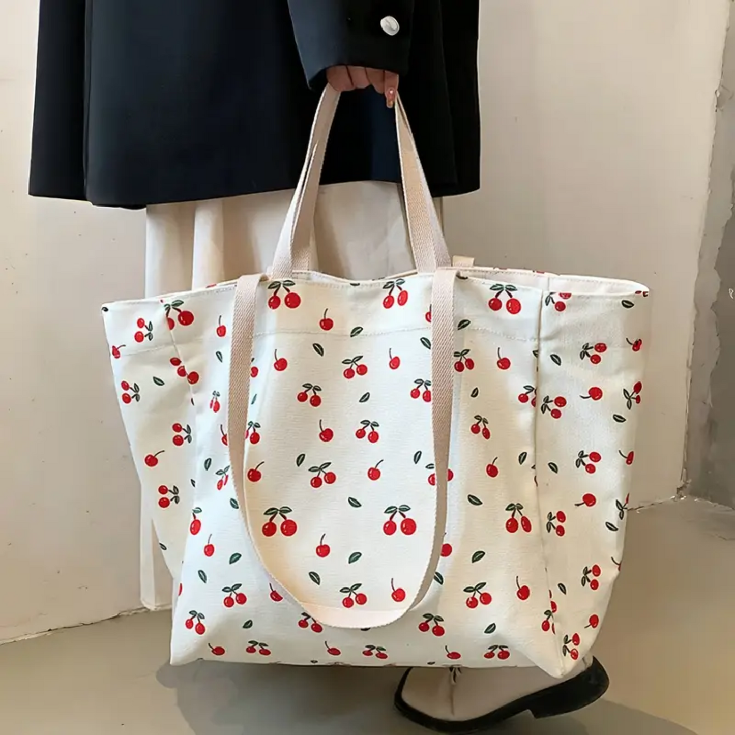 Your Cherry Sweet Canvas Tote