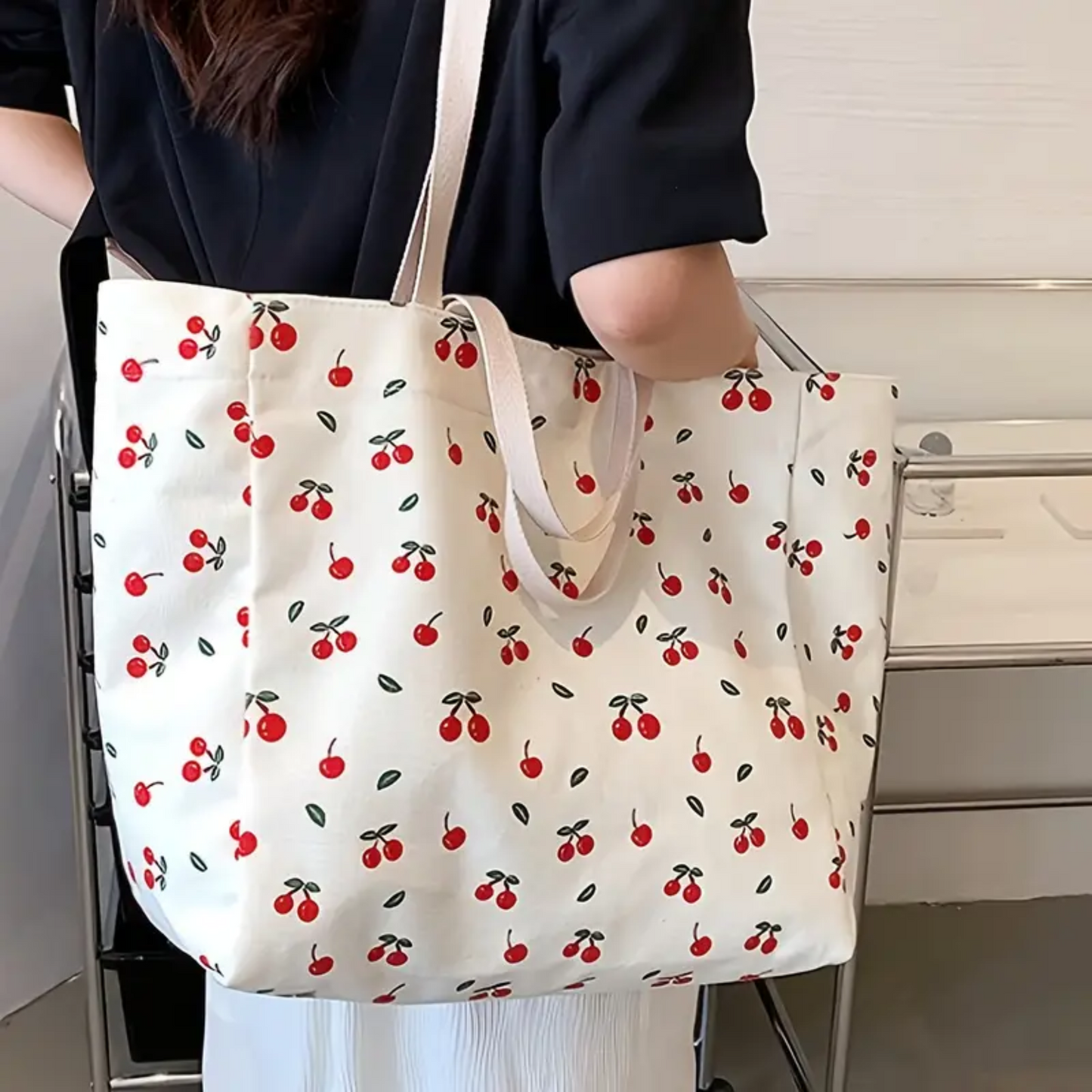 Your Cherry Sweet Canvas Tote