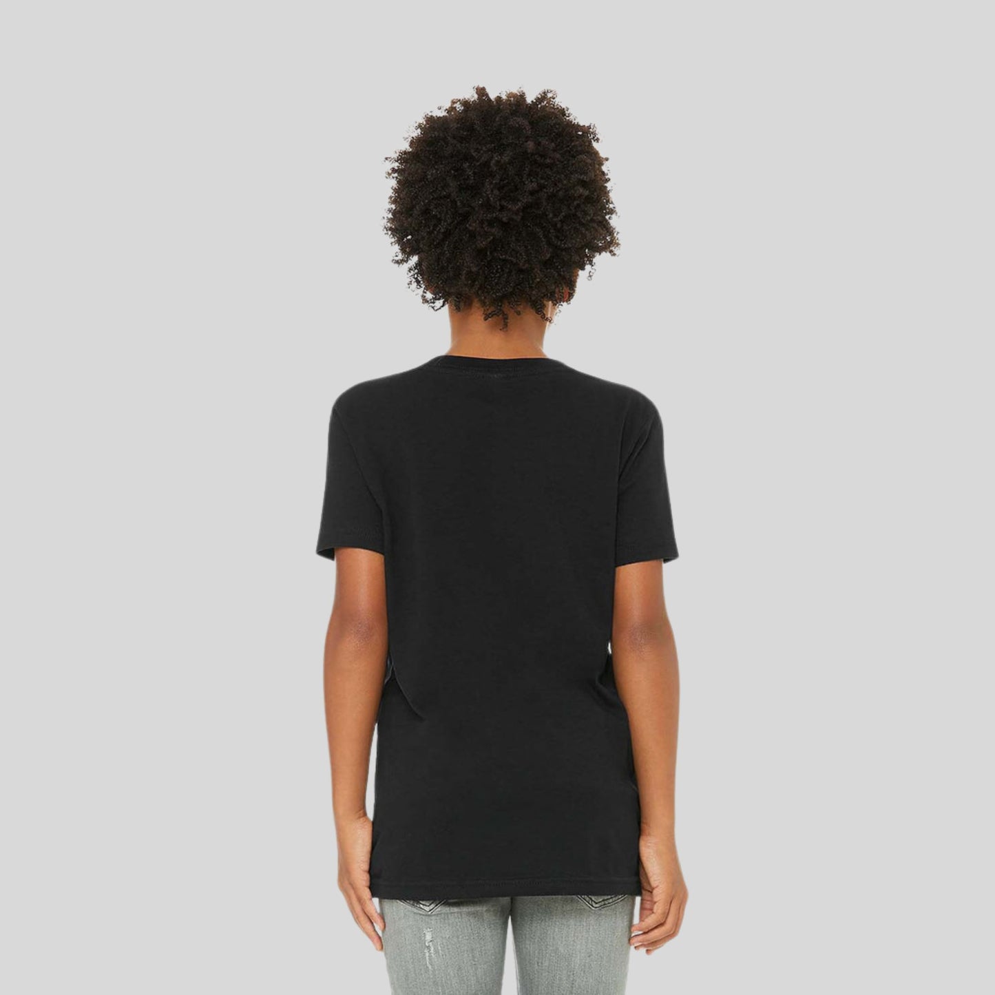 Youth Unisex Short Sleeve Tee - Black