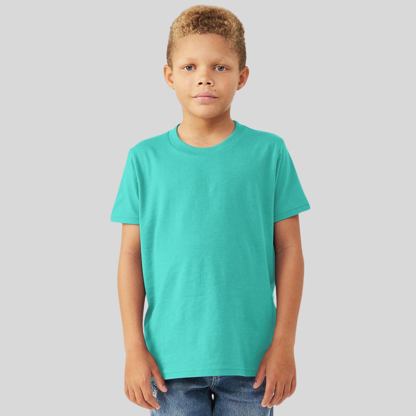 Surf's Up Youth Unisex Short Sleeve Tee - Teal