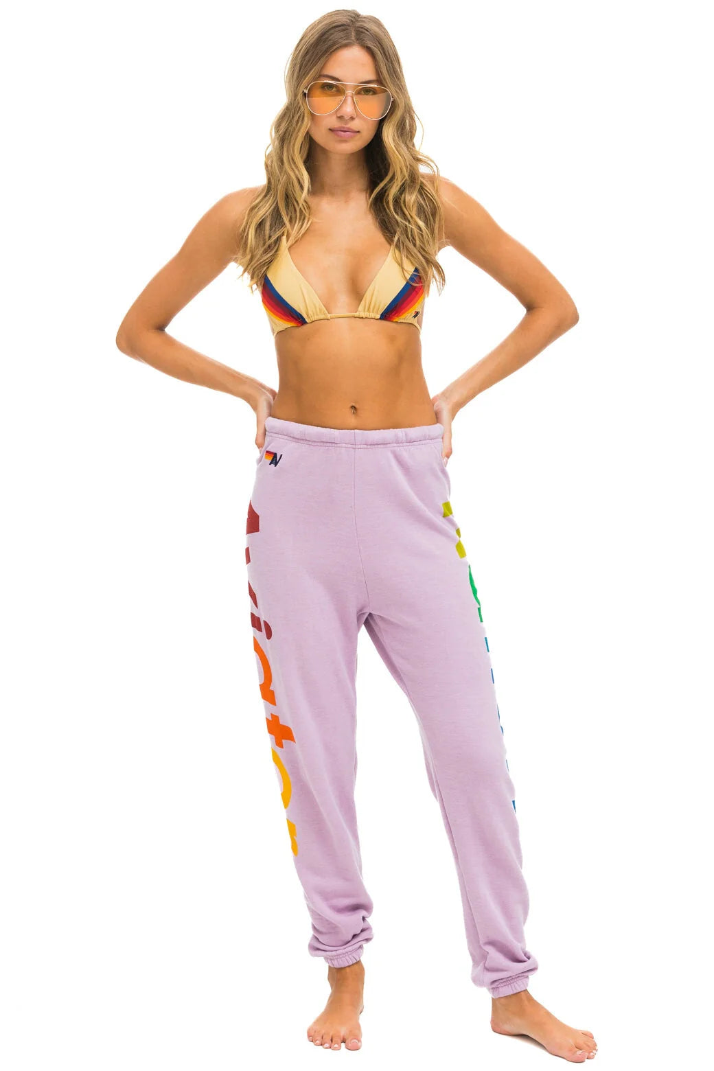Aviator Nation - Women's 2 Sweatpants - Mauve