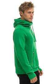 Aviator Nation - Adult Unisex Kelly Green Ninja Pullover Hoodie