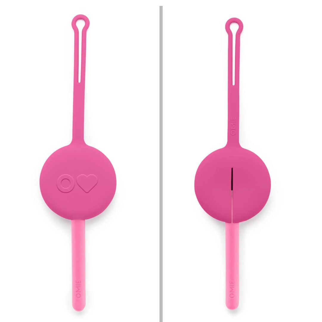 Omie Bubble Pink OmiePod & Utensils