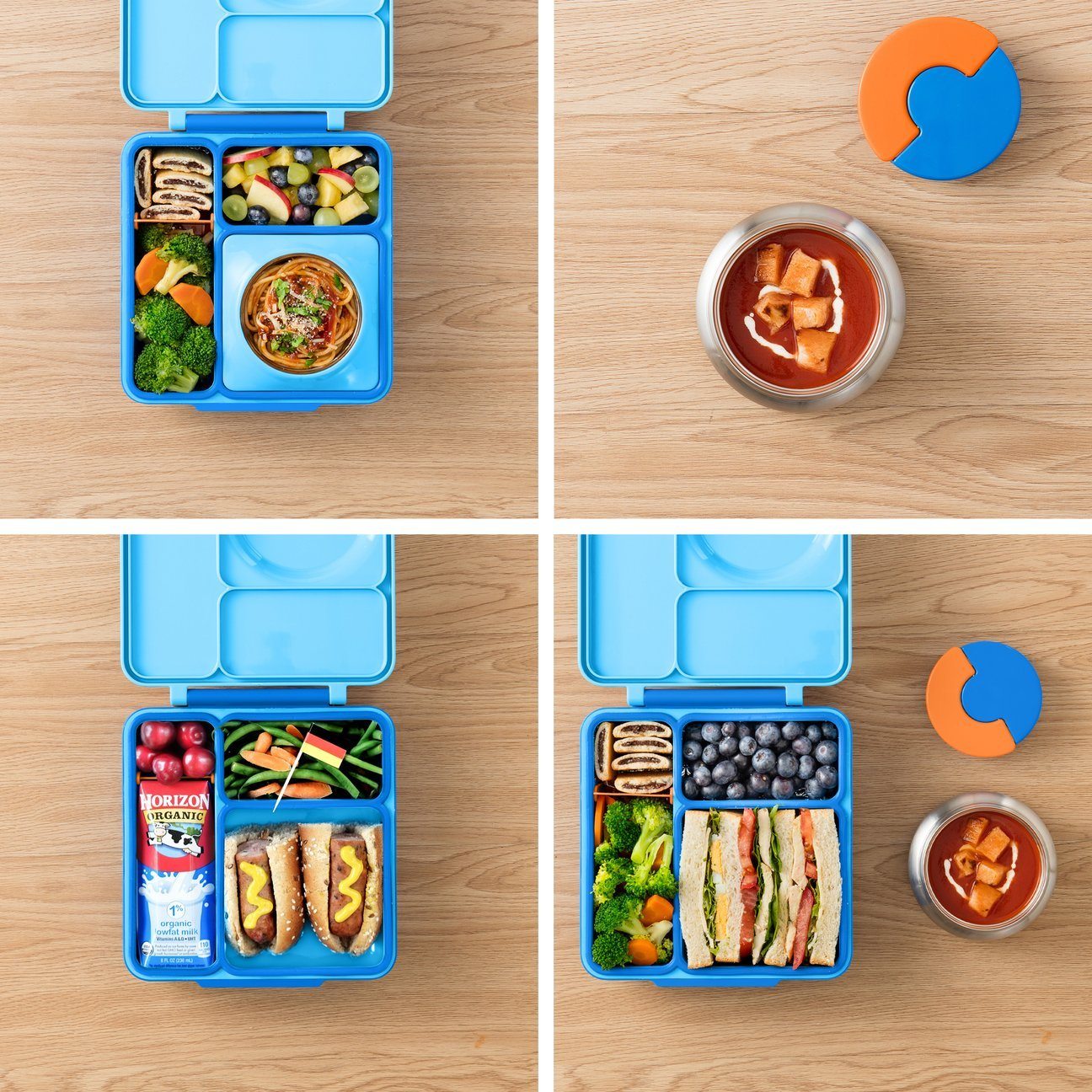 OmieLife - OmieBox Blue Sky Feeding & Mealtime OmieLife