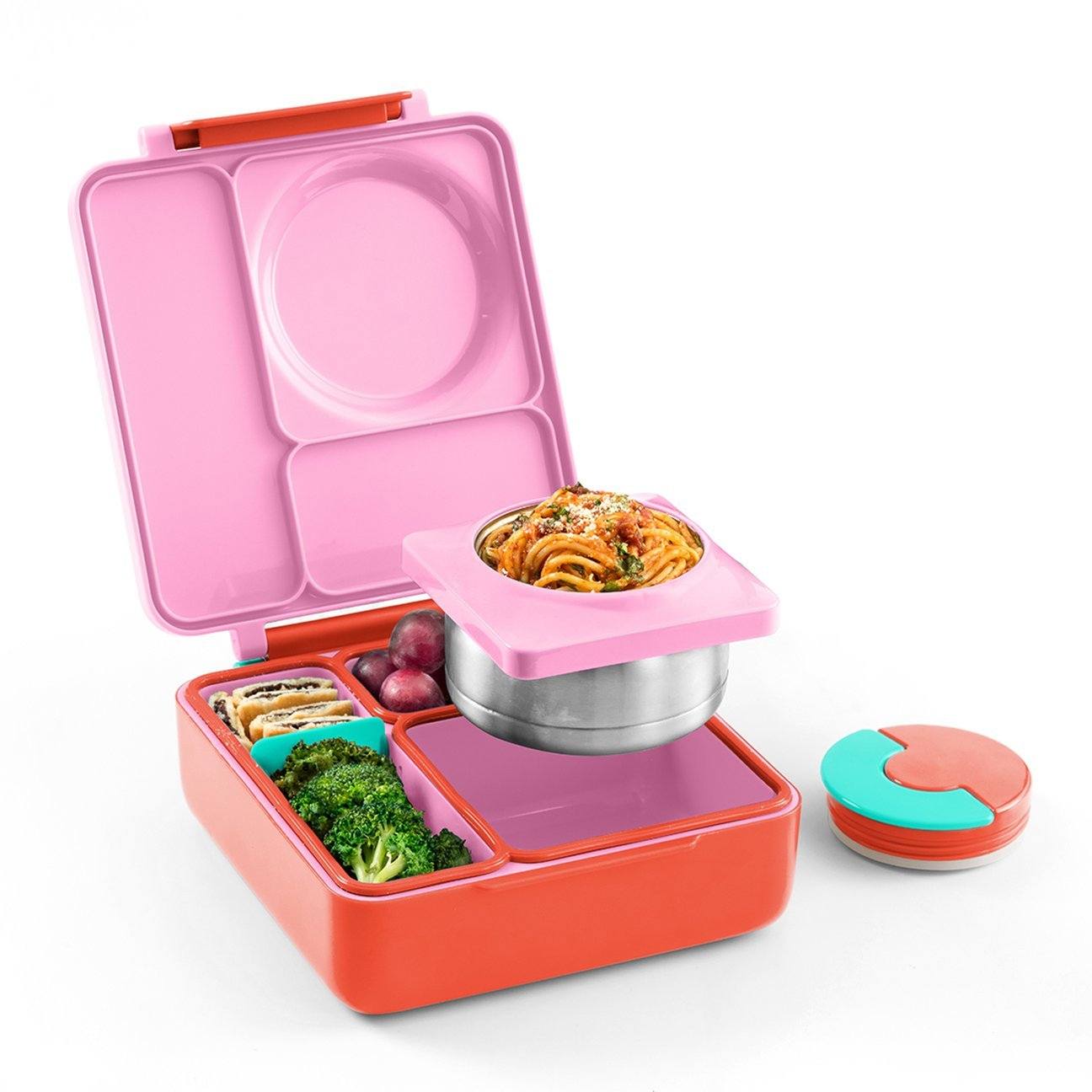 OmieLife - OmieBox Pink Berry Feeding & Mealtime OmieLife