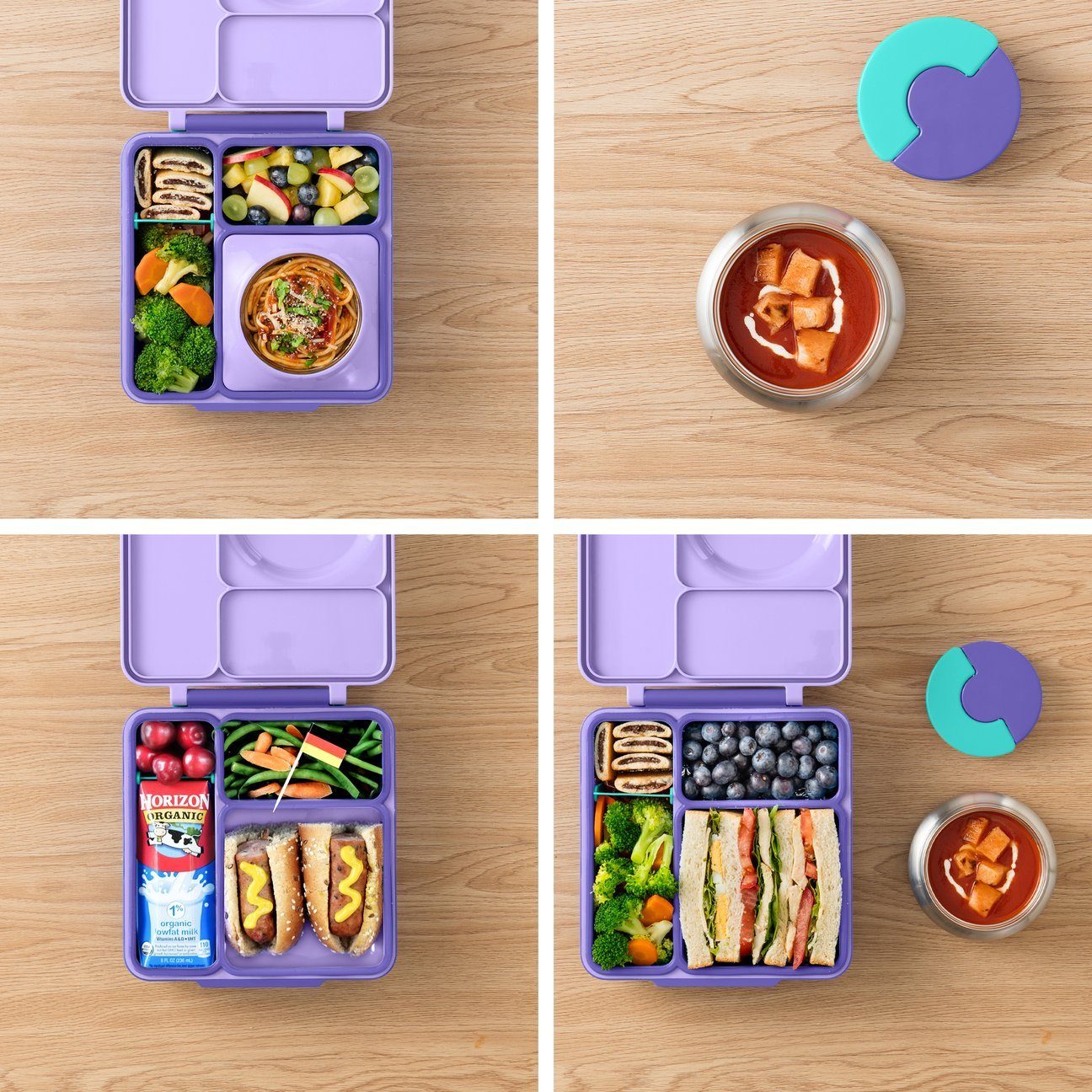 OmieLife - OmieBox Purple Plum Feeding & Mealtime OmieLife