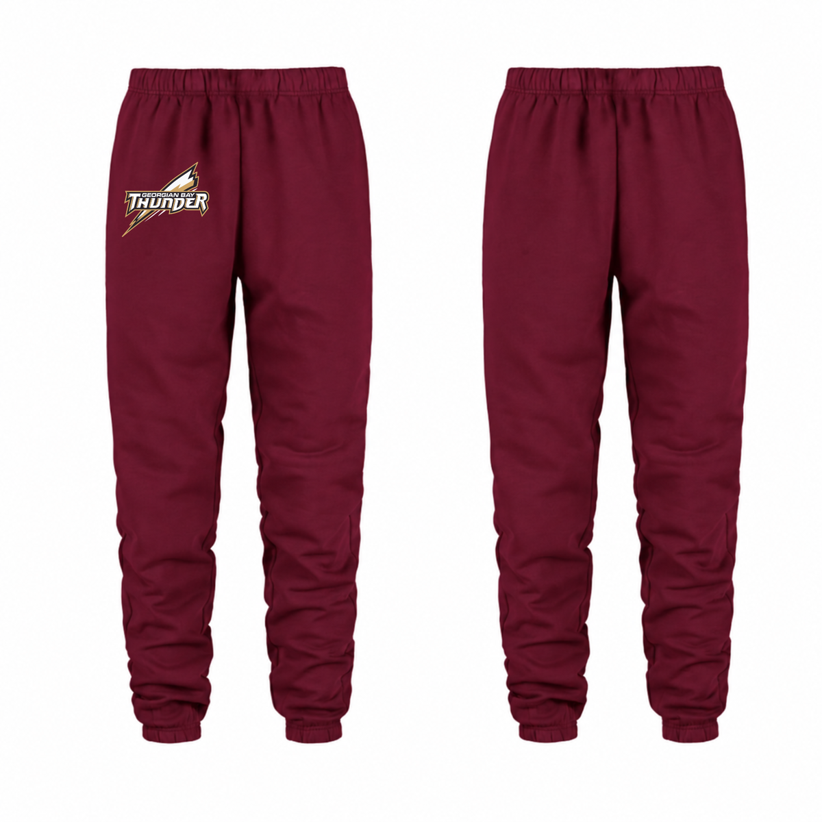 Georgian Bay Thunder Mini Logo Joggers - Maroon