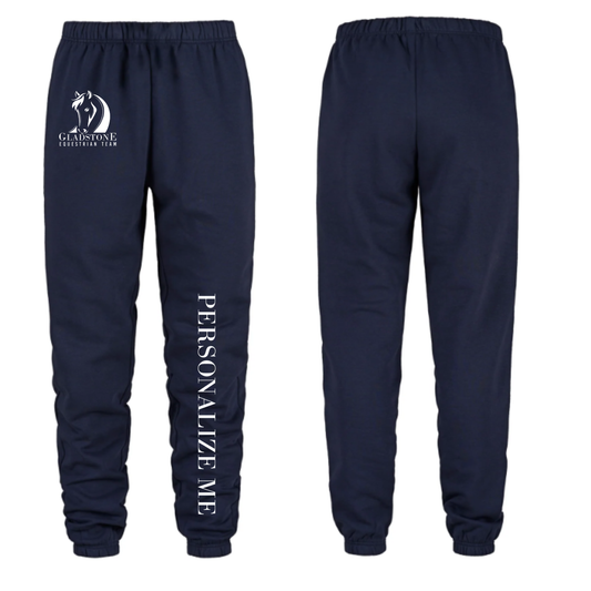 Gladstone Equestrian - Personalized Joggers - Navy