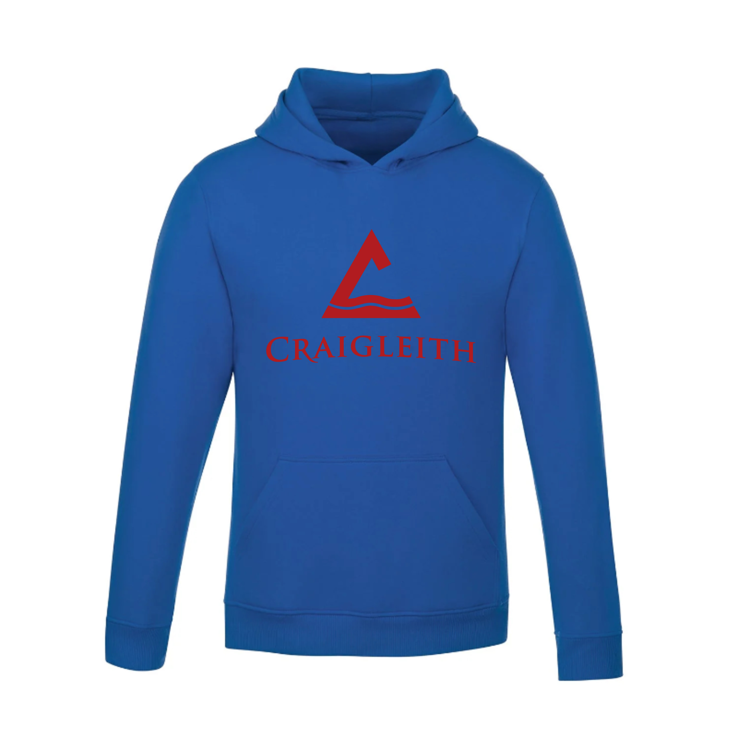 Craigleith Smart Bears Hooded Sweatshirt - Royal Blue / Large Logo