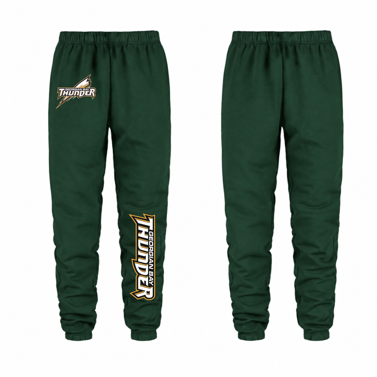 Georgian Bay Thunder Dual Logo Joggers - Forest Green