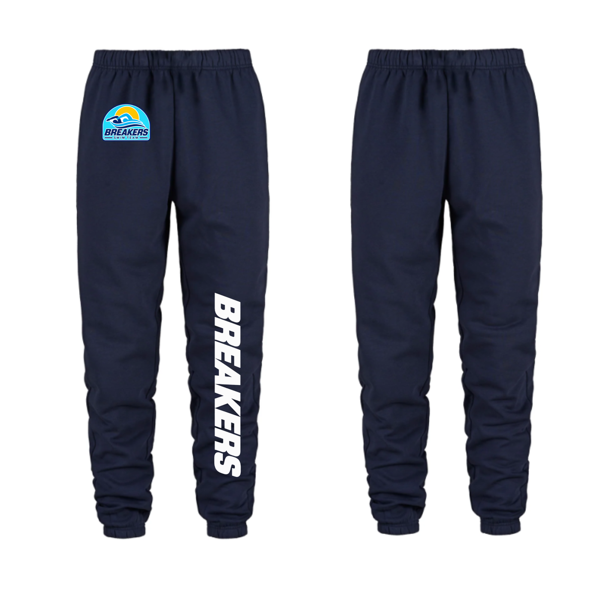 Breakers Swim Team Dual Logo Joggers - Navy / Blue