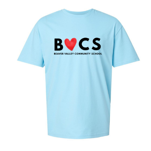 BVCS LOVE Tee - Light Blue