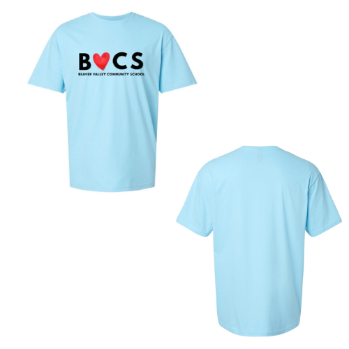 BVCS LOVE Tee - Light Blue