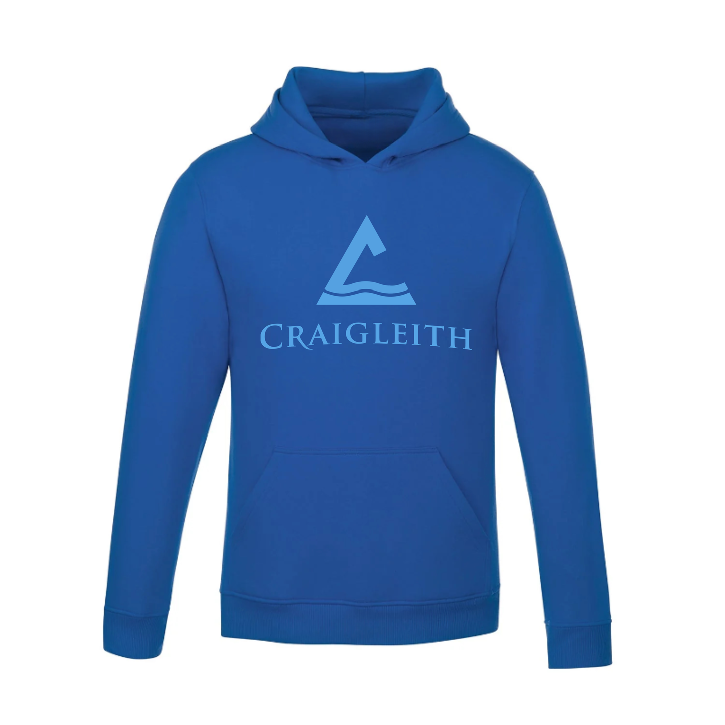 Craigleith Kodiak Bears Hooded Sweatshirt - Royal Blue / Large Logo