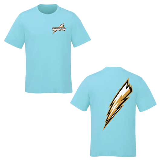 Georgian Bay Thunder Oversize Bolt T-Shirt - Light Blue