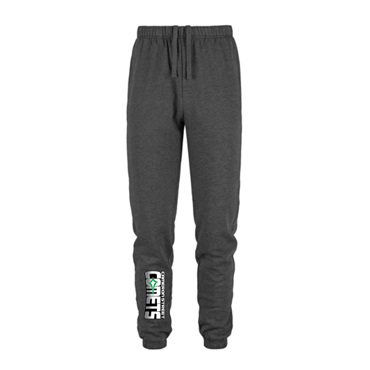 Cameron Street Comets Joggers - Charcoal / Large Green Logo