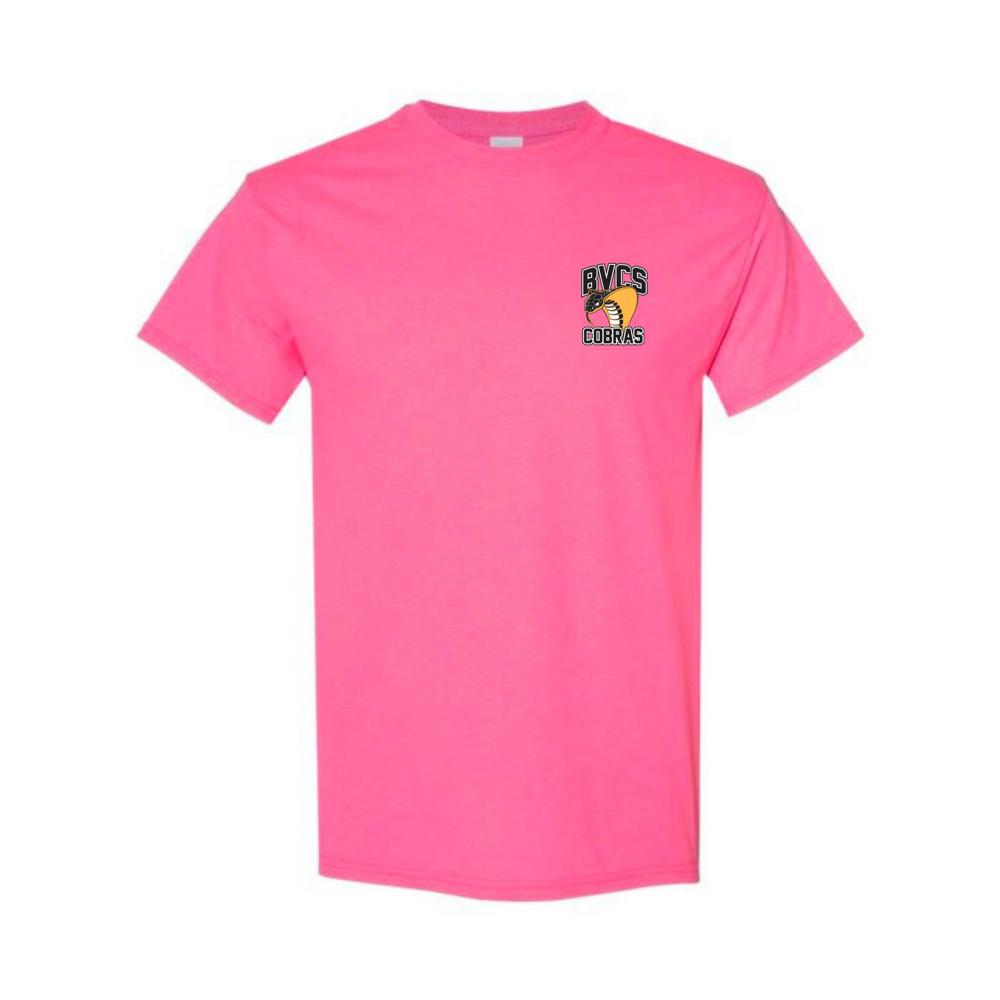 BVCS Classic Cobra Tee - Safety Pink