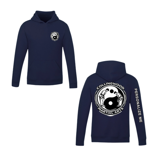 CMAC Hooded Sweatshirt - Dual Logo /  Personalized - Navy
