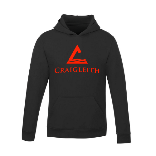 Craigleith Snow Leopards Hooded Sweatshirt - Black