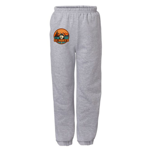 St. Mary's Joggers - Mini Logo - Grey