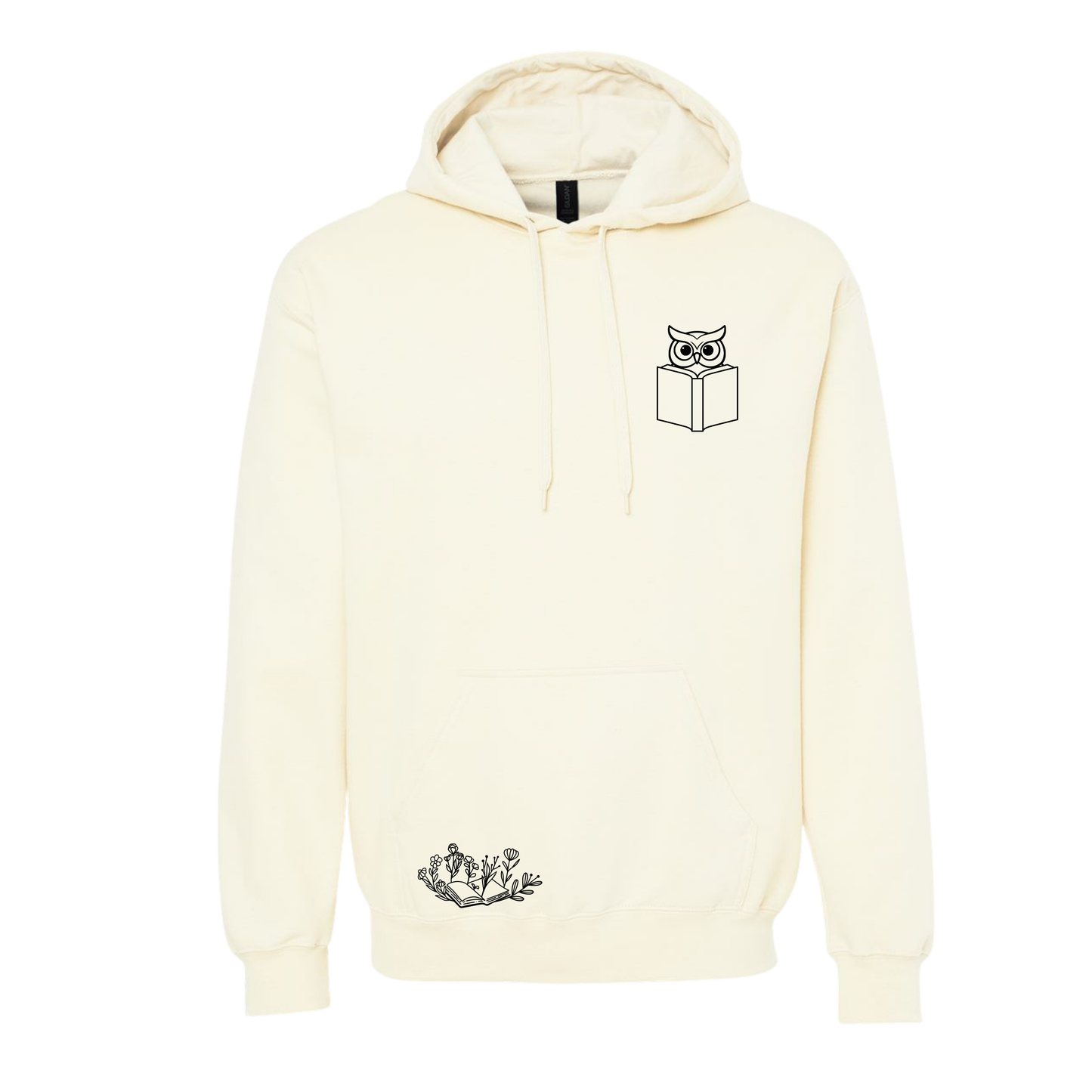CCI Page Turners Hooded Sweatshirt - Butter Cream