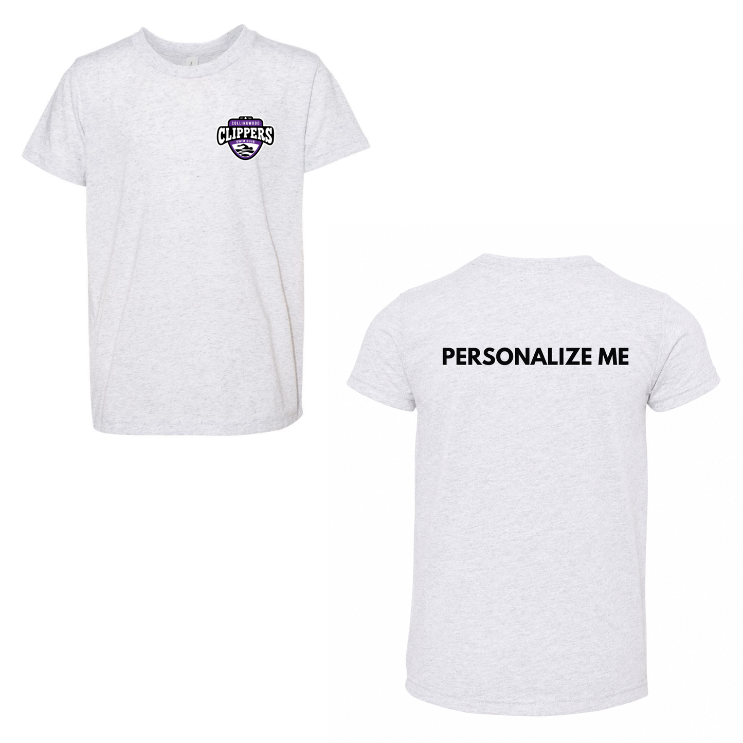 Collingwood Clippers Personalized Mini Logo Short Sleeve Shirt -