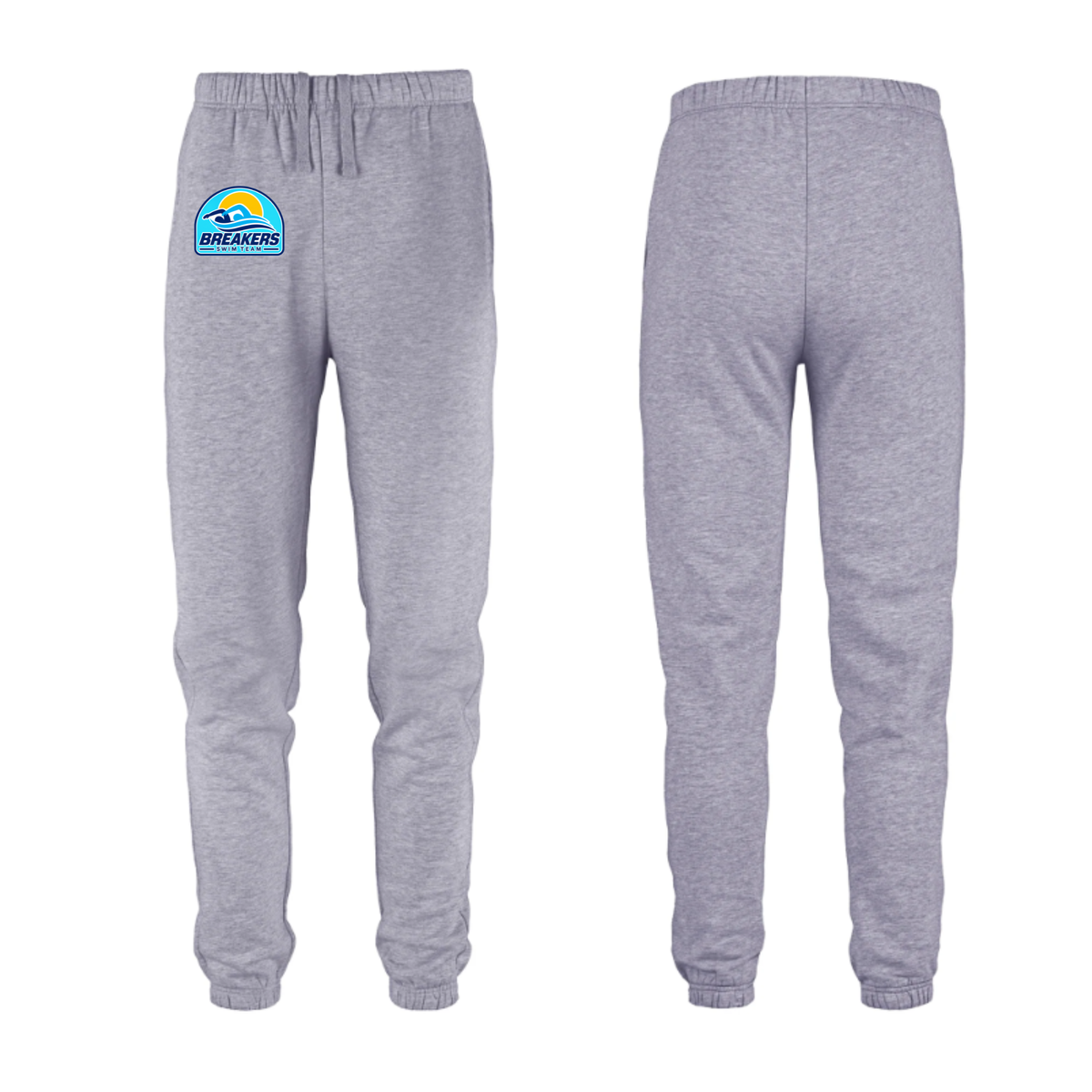 Breakers Swim Team Joggers - Athletic Grey / Blue