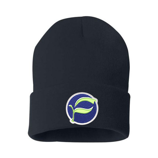 Pretty River Academy Patch Knit Toque - Black
