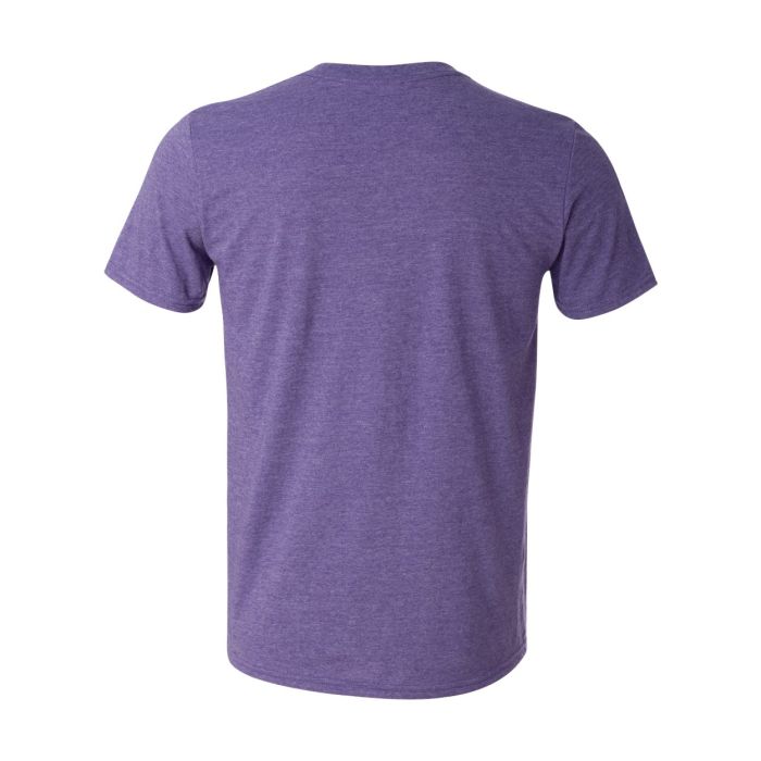 Cameron Street Comets Crewneck Tee - Heather Purple / Large Purple Logo