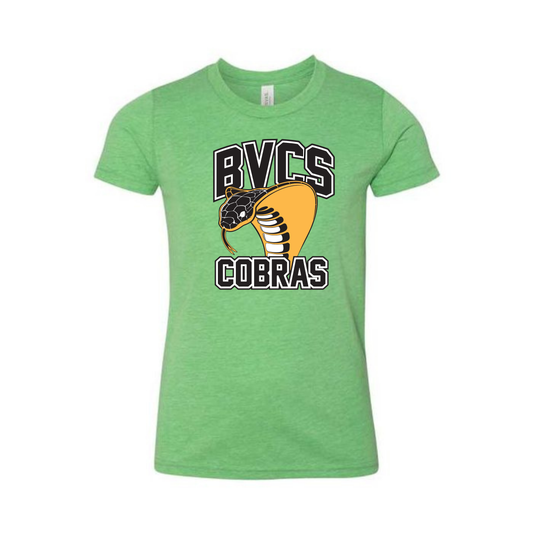 BVCS Cobra Tee - Green Triblend