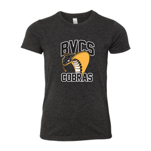 BVCS Cobra Tee - Charcoal Black Triblend