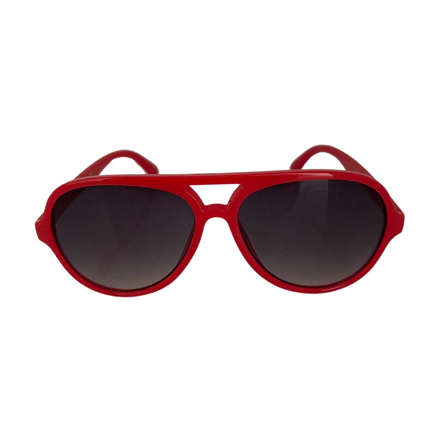 Kids Classic Aviator Sunglasses - Lava Lamp Red