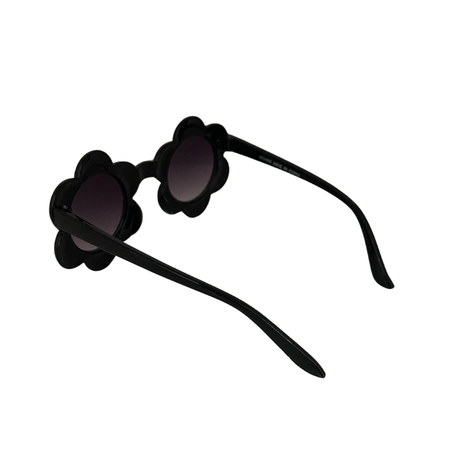 Kids Round Flower Sunglasses - Midnight Magic
