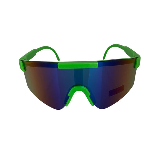 Kids Bright Polycarbonate Shield Sunglasses - What’s Crackalackin?