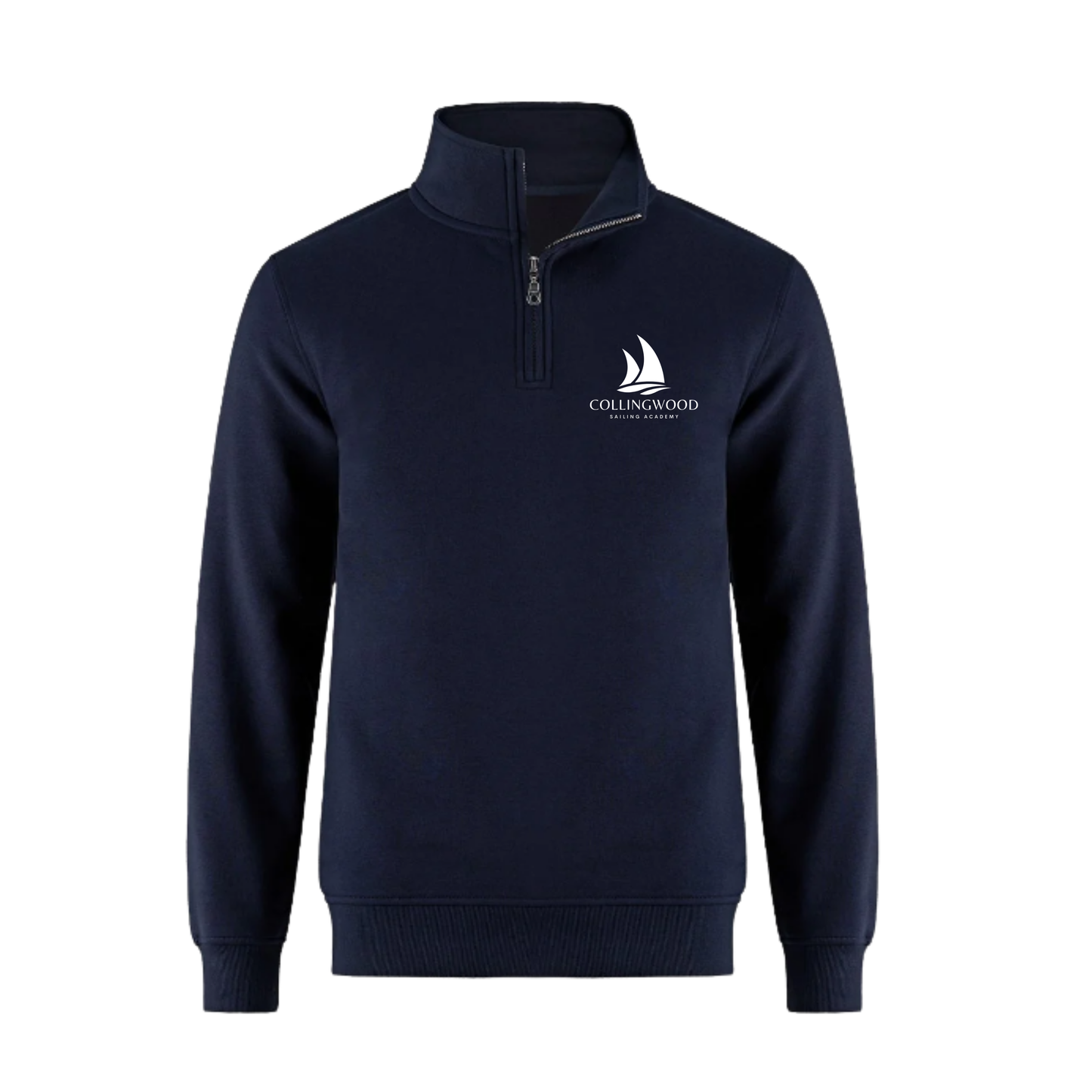 Collingwood Sailing Academy Mini Logo / INSTRUCTOR Quarter-Zip - Navy