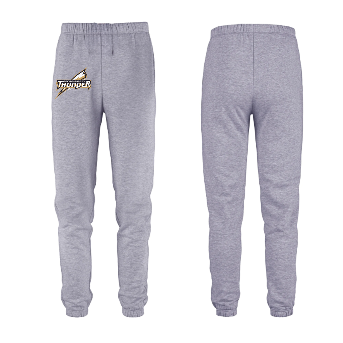 Georgian Bay Thunder Mini Logo Joggers - Athletic Grey Heather