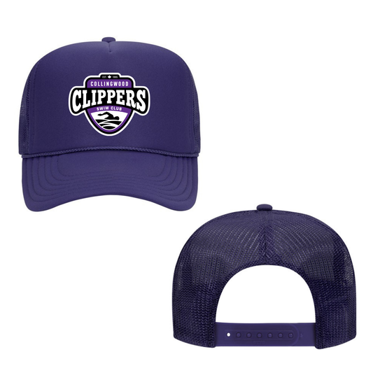 Collingwood Clippers Purple Trucker Hat – Youth & Adult