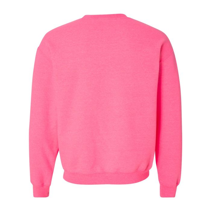Kindness Collection St. Mary's Crewneck Sweatshirt - Mini Logo - Safety Pink