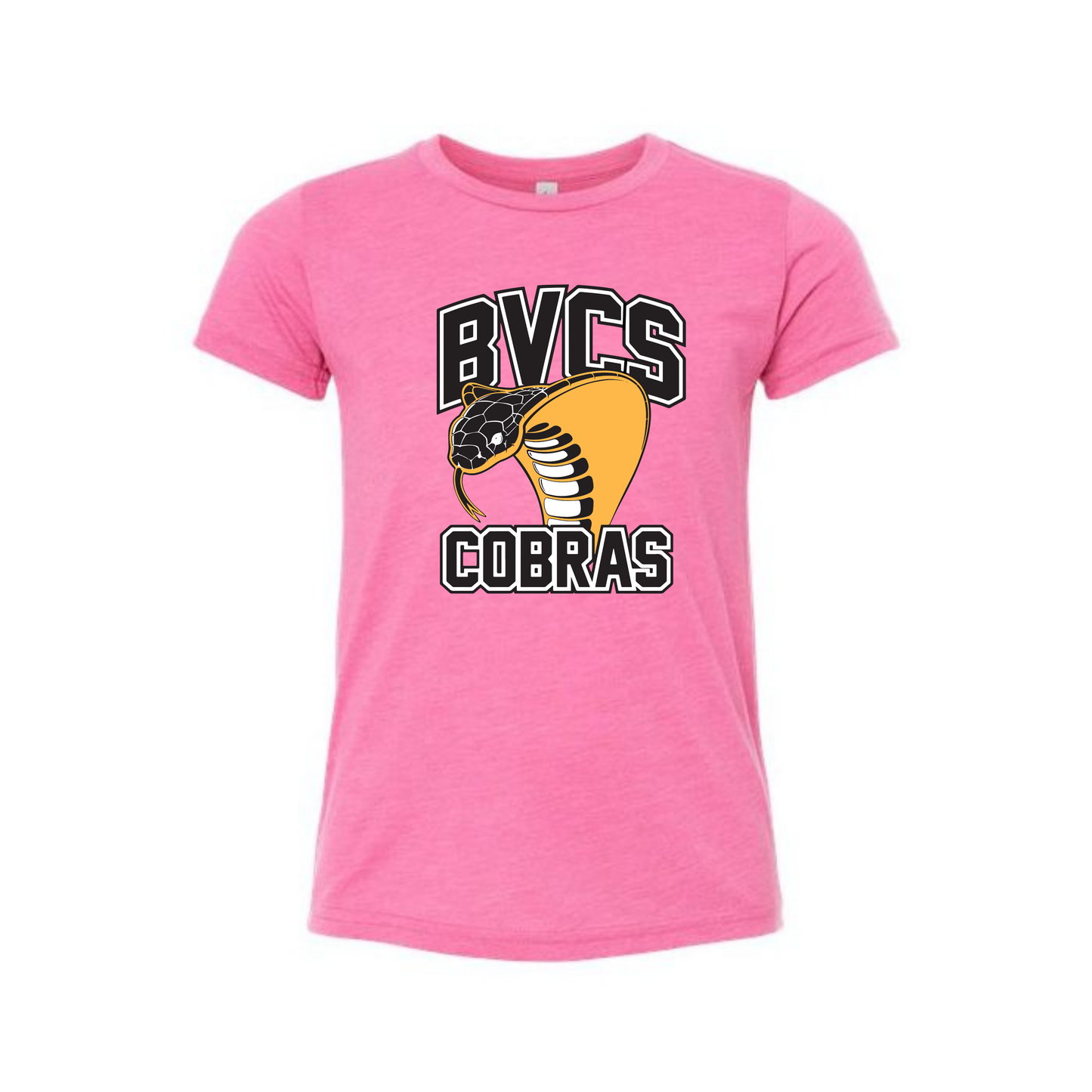 BVCS Cobra Tee - Charity Pink Triblend