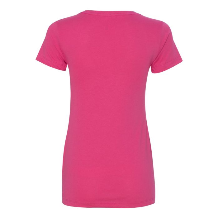 Forever Run Wild - Womens Ideal V-Neck T-Shirt - Raspberry