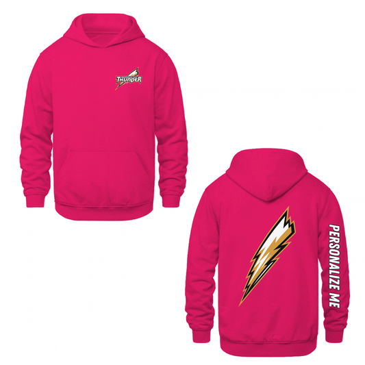 Georgian Bay Thunder Bolt Hooded Sweatshirt - Helaconia / Optional Personalization