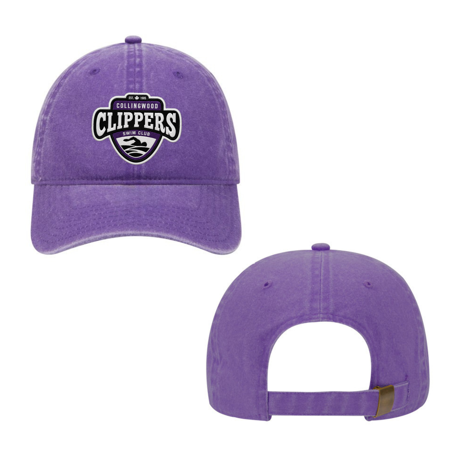 Collingwood Clippers Purple Dad Hat