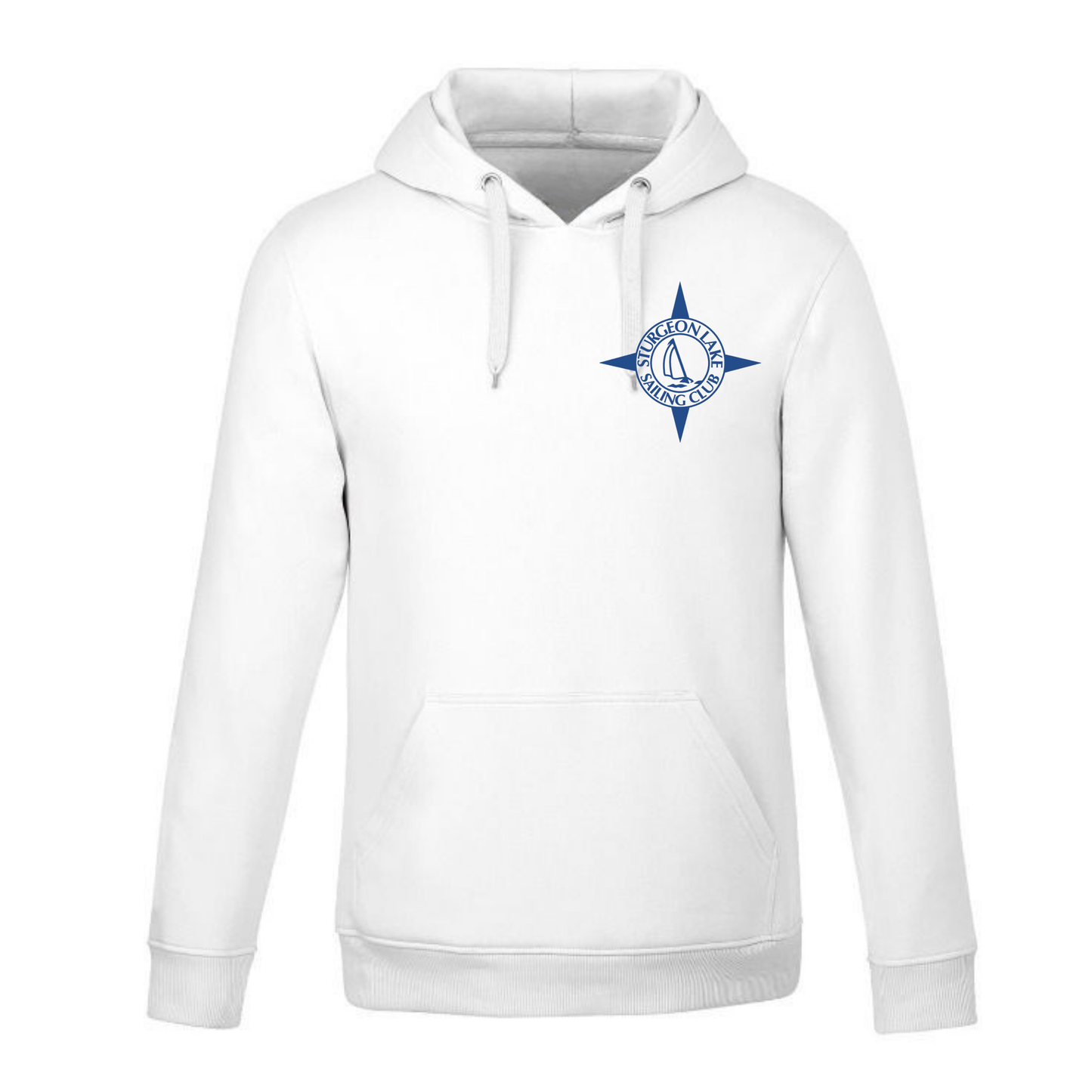 SLSC Mini Logo / COACH Pullover Hoodie - White