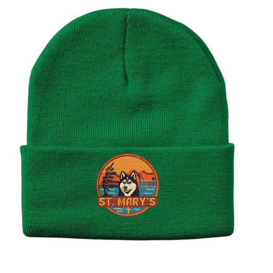 House Earth St. Mary's Patch Knit Toque - Kelly Green