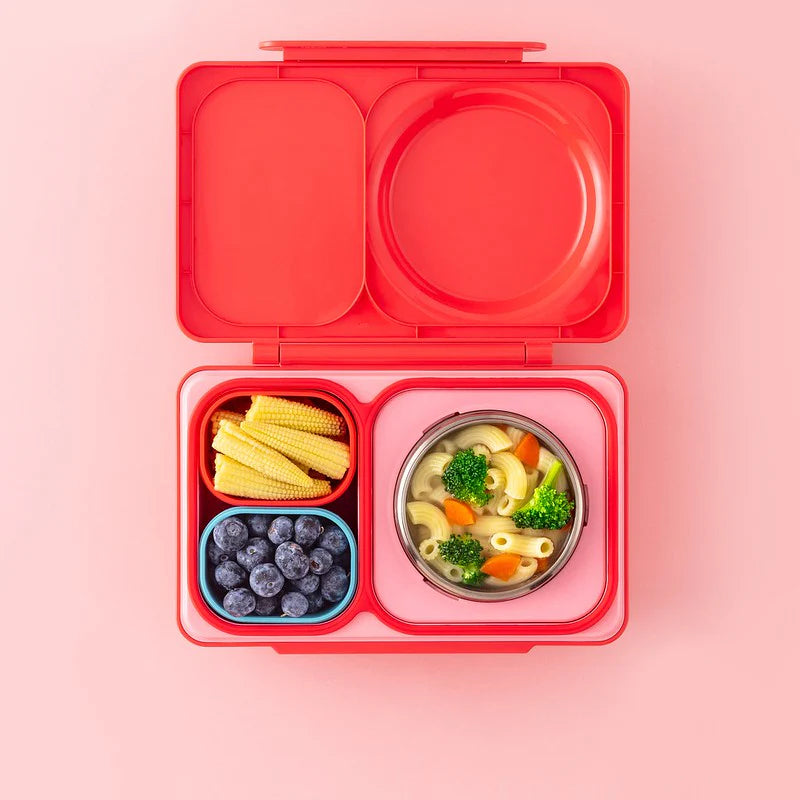 OmieBox UP Dip Containers - Pink/Teal